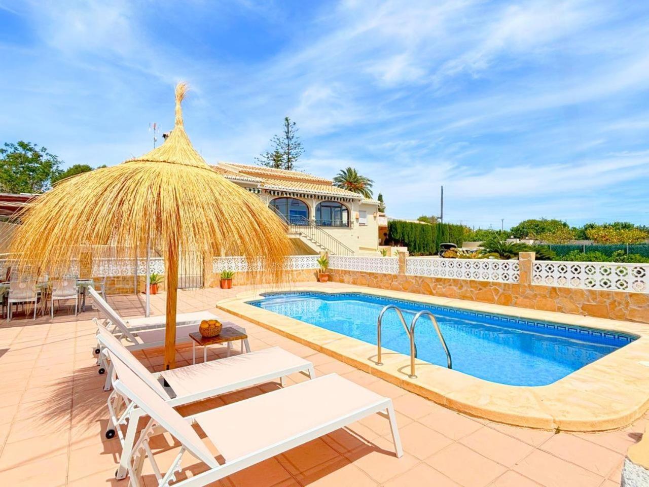 Villa Mediterranea Con Piscina Privada Jávea Exterior foto